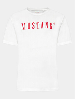 Mustang: Белая футболка 