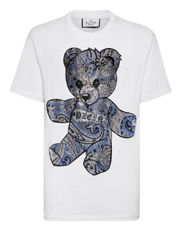 Philipp Plein: Белая футболка  Teddy Bear