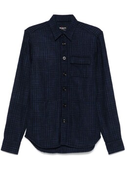 Kiton: Синяя футболка 