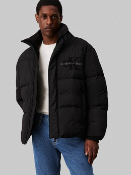Calvin Klein Jeans: Чёрная куртка 