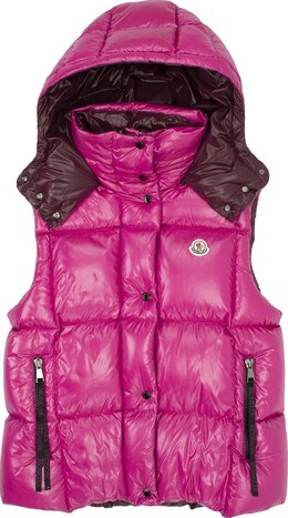 Moncler: Пуховик  Luzule оверсайз