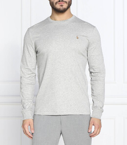 Polo Ralph Lauren: Серый свитшот 