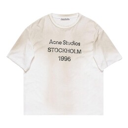 Acne Studios: Белая футболка 