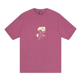 Stussy: Фиолетовая футболка 