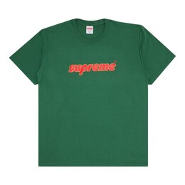 Supreme: Зелёная футболка 