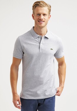 Lacoste: Серебристая рубашка 