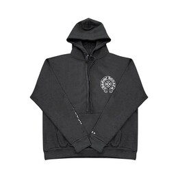 Chrome Hearts: Серебристая толстовка 