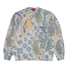 Supreme: Белый свитер 