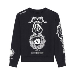 Givenchy: Чёрная толстовка 
