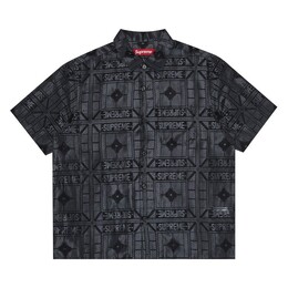 Supreme: Жаккардовая рубашка 