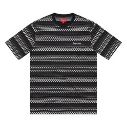 Supreme: Жаккардовая футболка 