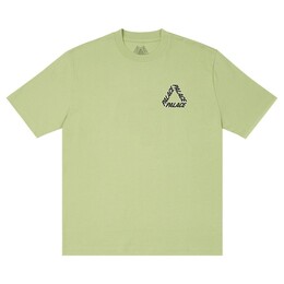 Palace: Зелёная футболка 