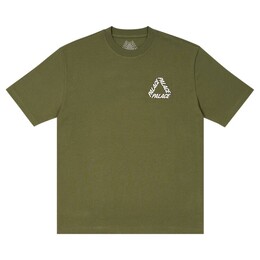 Palace: Зелёная футболка 