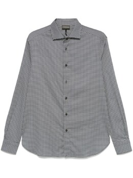 Emporio Armani: Рубашка в клетку 