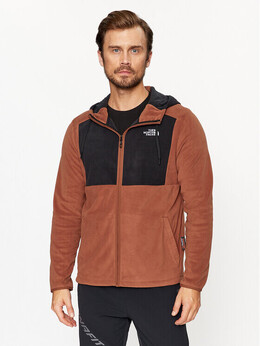 The North Face: Коричневая толстовка 