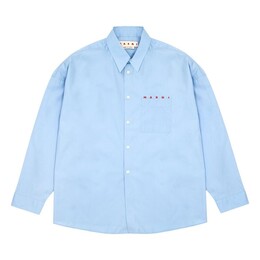 Marni: Синяя рубашка 