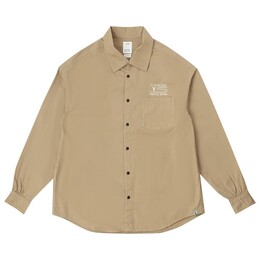 Visvim: Бежевая рубашка 