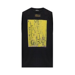 Raf Simons: Жилет с принтом 