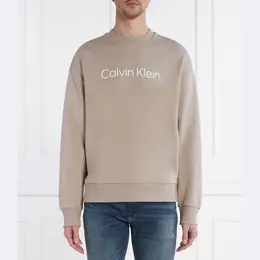Calvin Klein: Бежевая толстовка 