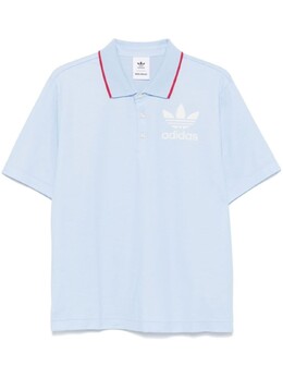 Adidas: Синяя рубашка  Wales Bonner