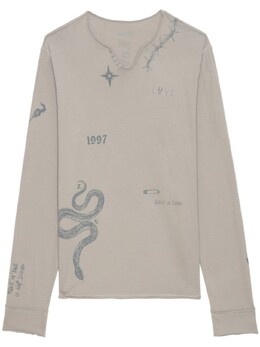 Zadig&Voltaire: Серая футболка 