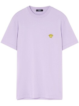 Versace: Футболка  Medusa с вышивкой