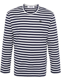 Comme Des Garçons Play: Футболка в полоску 