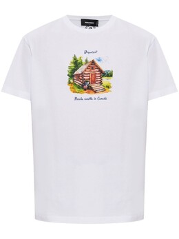 Dsquared2: Футболка с принтом 