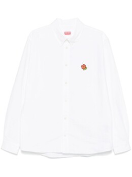 Kenzo: Белая футболка 