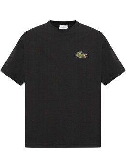 Lacoste: Чёрная футболка 