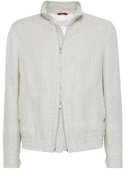 Brunello Cucinelli: Серая куртка 