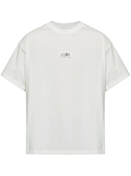 MM6 Maison Margiela: Белая футболка 