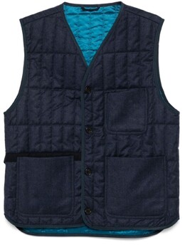 Paul Smith: Жилет из фланели 