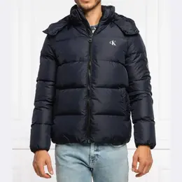 Calvin Klein: Синий пуховик 