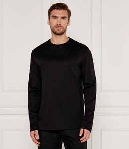 Armani Exchange: Чёрный свитшот 