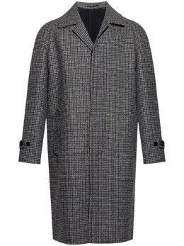 Allsaints: Коричневое пальто 