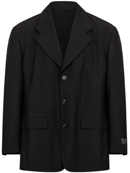 MM6 Maison Margiela: Чёрная куртка 