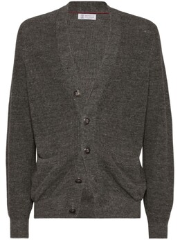 Brunello Cucinelli: Серый кардиган 