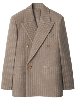 Burberry: Пиджаки в полоску 