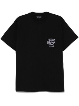 Carhartt WIP: Чёрная футболка 