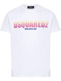 Dsquared2: Белая футболка 