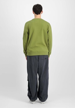 Alpha Industries: Зелёная толстовка 