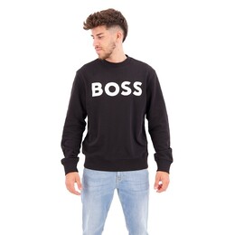 BOSS: Чёрный свитер 