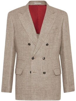Brunello Cucinelli: Серые пиджаки 