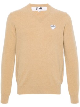 Comme Des Garçons Play: Свитер из шерсти 