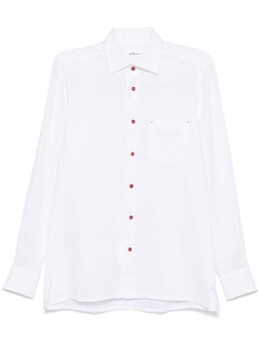 Kiton: Льняная рубашка 