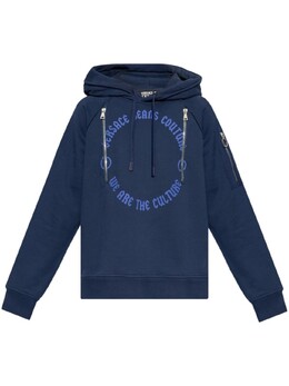 Versace Jeans Couture: Толстовка с капюшоном 