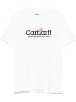 Carhartt WIP: Футболка  Script с надписями