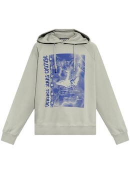 Versace Jeans Couture: Серая толстовка 
