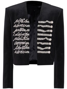 Balmain: Бархатные пиджаки  Spencer